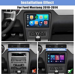 Android 15 Car Radio Stereo Carplay GPS +CAMERA For Ford Mustang 2010-2014