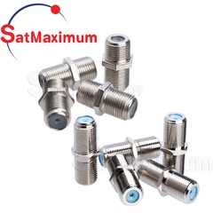 RG6 RG59 F-Type Female to Female Coaxial Coupler F81 Barrel Coax Adapter – LOT