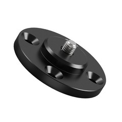 Universal Aluminum Alloy 1/4inch Mounting Bracket Fixing Base for Camera Tripods