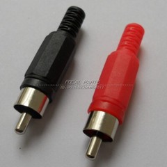 20PCS Solder RCA Plug Male Audio Video Adapter Connector Professional M394