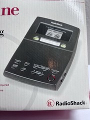 Radio Shack 2-Line Digital Answering Machine 43-3802 Graphite