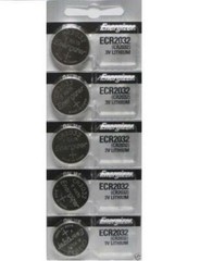 5 PC ENERGIZER CR2032 WATCH BATTERIES 3V LITHIUM CR 2032 DL2032 BR2032