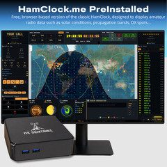 DXSentinel SDR Ham Radio Mini PC Kit 8GB 64GB SSD JS8Call FLDIGI Windows 11 Pro