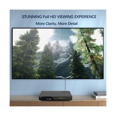 Blu Ray DVD Player,Full HD Blu-ray Disc Player CD Players with Easy Hook Up a…