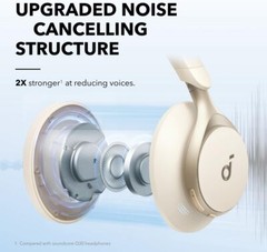 Soundcore Space One Wireless Over-Ear Headphones 40H ANC Playtime | Refurbished