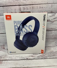 JBL TUNE 510BT Wireless On-Ear Headphone Blue New Sealed 3/4
