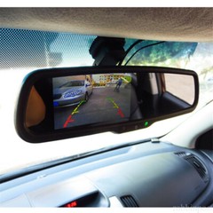 4.3″ Car Rear View Mirror Monitor Bracket+Backup Camera Kit For GMC YUKON SAVANA