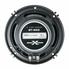 New Soundxtreme 6″ in 3-Way 350 Watts Coaxial Car Audio Speaker CEA Rated (Pair)