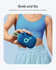 soundcore Select 4 Go Bluetooth Shower Speaker by Anker, Waterproof, Portable