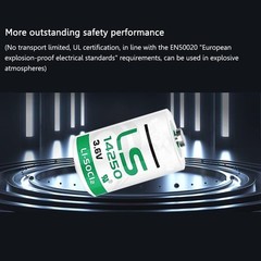 10 PACK LS14250 3.6V 1/2 AA Alternative Battery 1200mAh replace for LS 14250