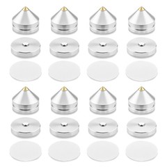 8Pcs HIFI Audio Speaker Isolation Feet Floor Nails Turntable Stand Foot Pad M23