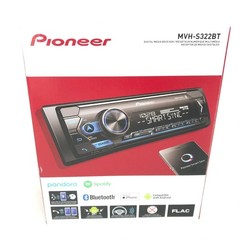 Pioneer MVH-S322BT Car Stereo Single Din Kit Fit 1995-2005 GM Vehicles