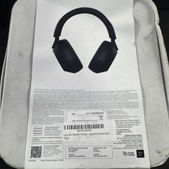 Sony WH-1000XM5 (Black) Noise Cancelling Headphones – Brand New (Sealed)
