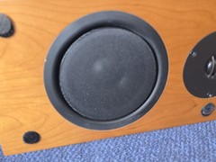 LINN KAN Trikan Center Channel Speaker Bi-amp Passive High End Audiophile Maple