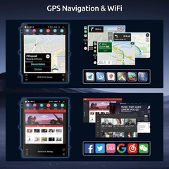 For Ford Focus 2012-2018 Apple Carplay Car Stereo Radio GPS Android 15 4+64GB