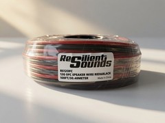 Resilient Sounds 12G OFC Competition Grade Speaker Wire Red/Black