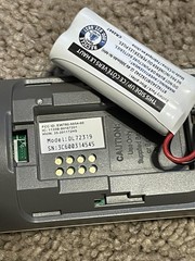 AT&T DL72319 Cordless Phone Handset Silver Replacement Speakerphone Call Block