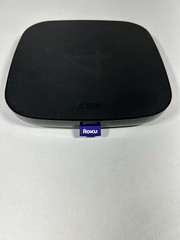 Roku 4 4400X HD & 4K UHD Streaming Media Player -Black Tested w/ Cord