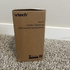 VTech VG131-11 White DECT 6.0 Cordless Handset Speaker Phone Bluetooth Connect