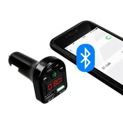 Bluetooth FM Transmitter Wireless Adapter MP3 Radio Car 2-Port USB Charger