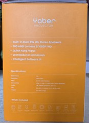 Yaber L2s 1080P Projector WiFi 6 and Bluetooth Built-in JBL Surround Sound