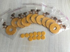 10X Click Wheel + Center Button for iPod Video 5th 5.5 Gen 30GB 60GB 80GB YELLOW