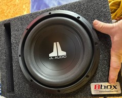 Rockford Fosgate R500X1D Prime 1 Channel Class D 10”JLAudio W0 Sub In Ported Box
