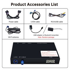 Roadtop Wireless CarPlay Retrofit Kit For Benz W205 C-Class GLC NTG5.0 Module