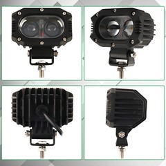4inch 48W Spot Led Work Light Fog Reverse Cube Pod For Offroad Truck SUV ATV 12V