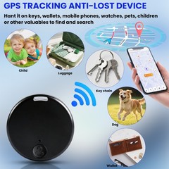 For IOS Android 4Pcs Bluetooth GPS Smart Tag Air Key Pet Finder Tracker Locator