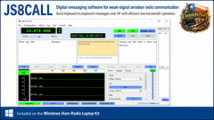 Windows Ham Radio Laptop Kit 128GB Digital Modes JS8Call FLDIGI WSJT-X Winlink