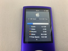 Apple iPod Nano A1285 4th Generation Purple 16GB – TESTED & Working