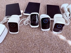 Safemo 4 Camera Set 4K Security Cameras Wireless Outdoor/Indoor, Battery Cameras