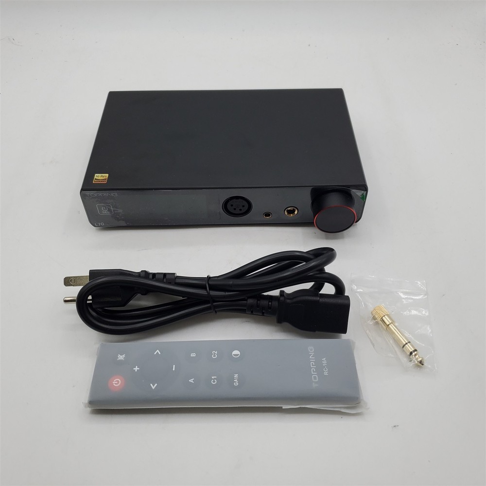 TOPPING L70 Audio Amp Full Balanced NFCA Headphone Amplifier W/ Remote Control