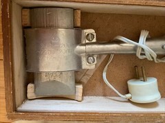 Vintage Soldering iron ERA USSR Wooden Box Russian Soviet Union