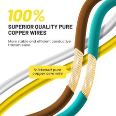 4-Pin Flat Wiring Harness 20 Feet Jacketed Cable Trailer-Side Standard 4 Way