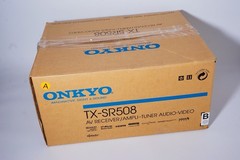 Onkyo TX-SR508 7.1 Channel A/V Receiver Black Dolby TrueHD DTS-HD HDMI Radio