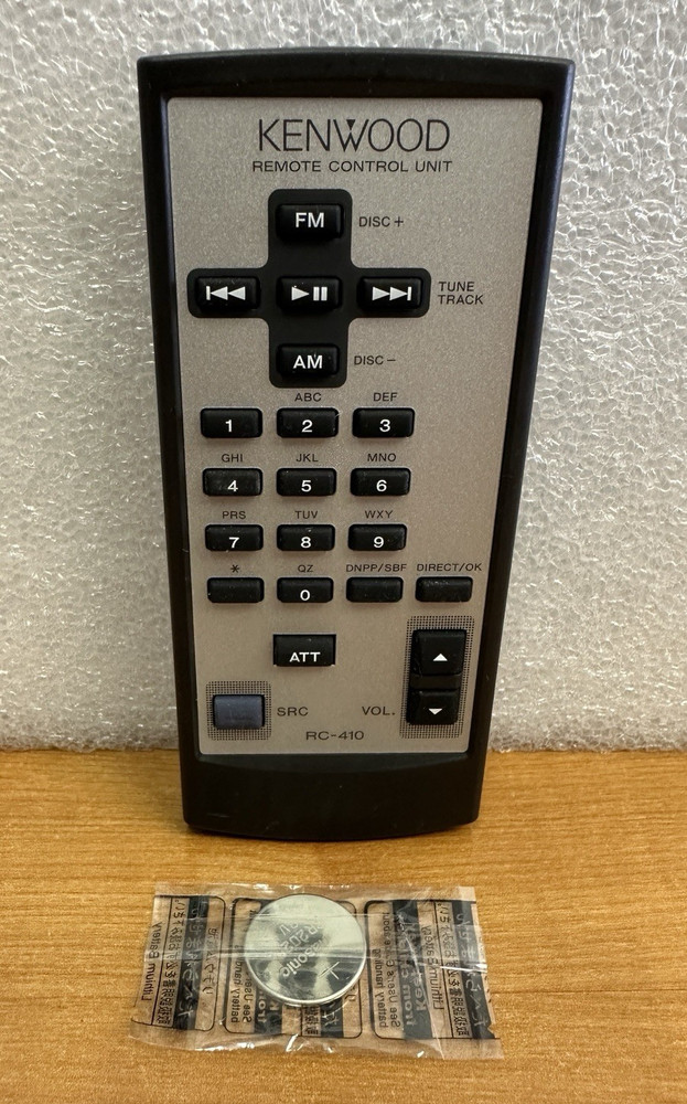KENWOOD RC-410 Car Audio CD Radio Remote Control W Batt