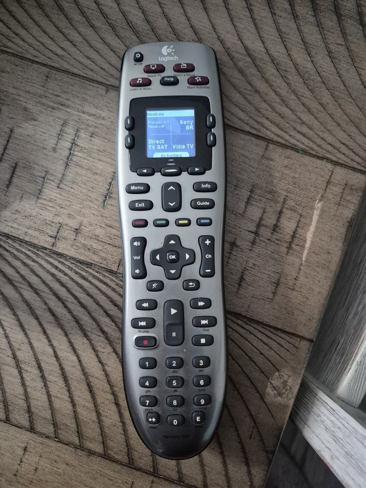 Logitech Harmony 650 Universal Advanced Programmable Remote Control Tested