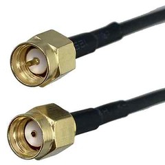 RG174 SMA RP SMA to SMA RP SMA Male & Female Nut Connector RF Coaxial Cable