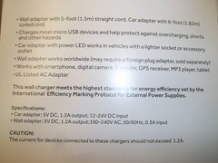 RADIO SHACK 2730888 5VDC/1.2A Micro USB Power Combo for Home and Car