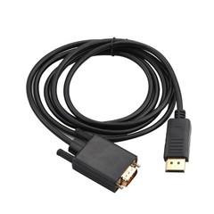 DP to VGA Converter Display Port Male to VGA Male Adapter Cable 1080P 1920×1200