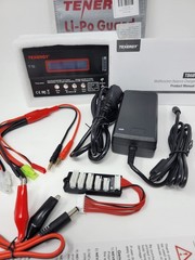 Tenergy TB6B 1S-6S Balance Charger for NiMH/NiCD/Li-PO/Li-Fe + Li-Po Guard Bag