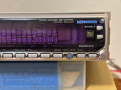 Kenwood M909 1DIN Car Audio MD Player Tested Working Very Good Condition