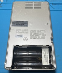 SONY WATCHMAN Mini TV Model FD-40A Tested and NOT FULLY WORKING