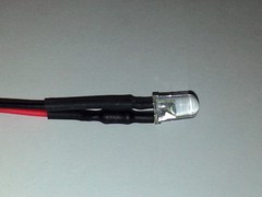 Lot of 1 Red Green Blue RGB Cobra Uniden & Others 12 Volt 5mm LED With Wire Lead