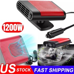 2 in1 Auto Car Portable Electric Air Conditioning Fan Auto Cooling Air Heater