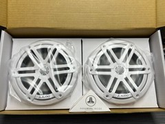 JL Audio M3-650X-S-Gw 6.5″ 2-Way Marine Coaxial Speakers – White Sports Grilles
