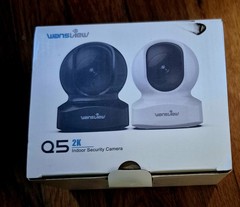 Wansview Q5 Wireless Security Camera, IP Camera 2K, 1 Count, Black New