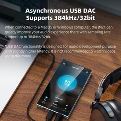 FiiO JM21 Android 13 Hi-Res Music Player MP3 with Snapdragon 680 (Sky Blue)